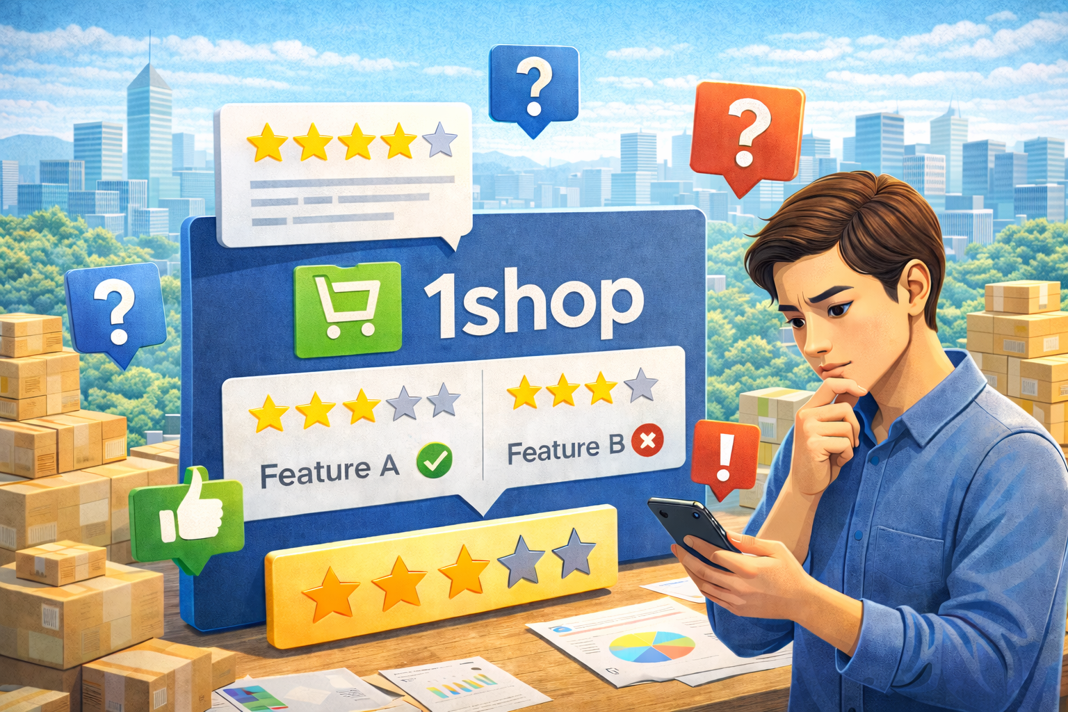 1shop 評價 電商平台優缺點與一頁式開店分析