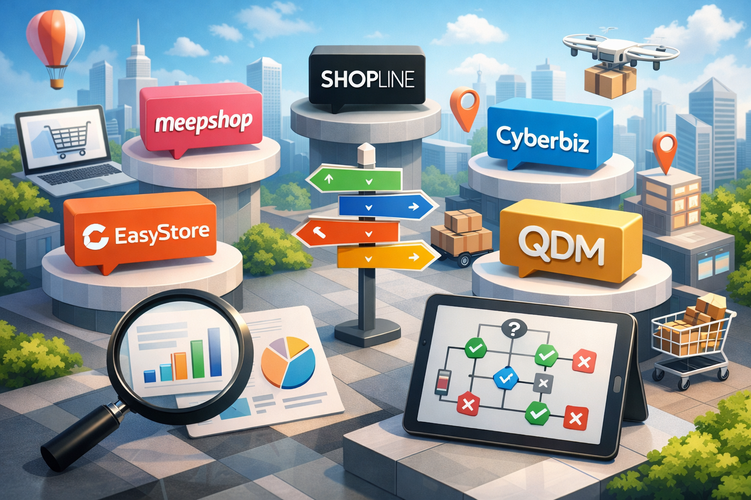 2026 台灣電商平台怎麼選？完整比較與決策邏輯 封面圖